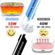 Electric Lunch Box for Car and Home, Work Office - 12V-24V/110V 55W Portable Food Warmer Heater Lunch Box for Men & Adults With Food-Grade Stainless Steel Container 1.5L, 1 Fork & 1 Spoon - Green