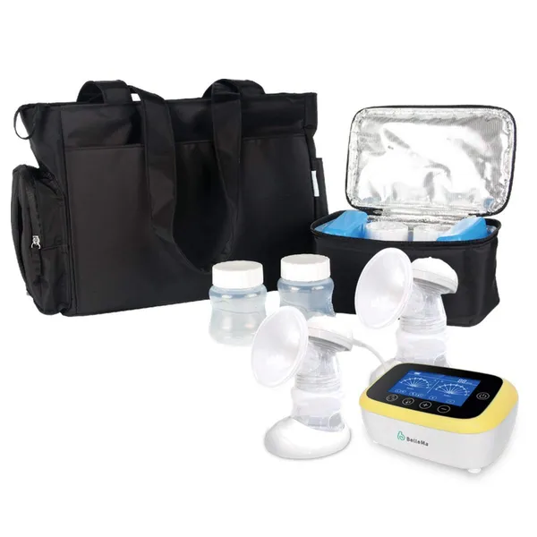 BelleMa Euphoria Pro Double Electric Breast Pump with Tote Bag and