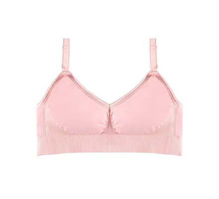 BelleMa Maternity/Nursing Bra-Pink-XL